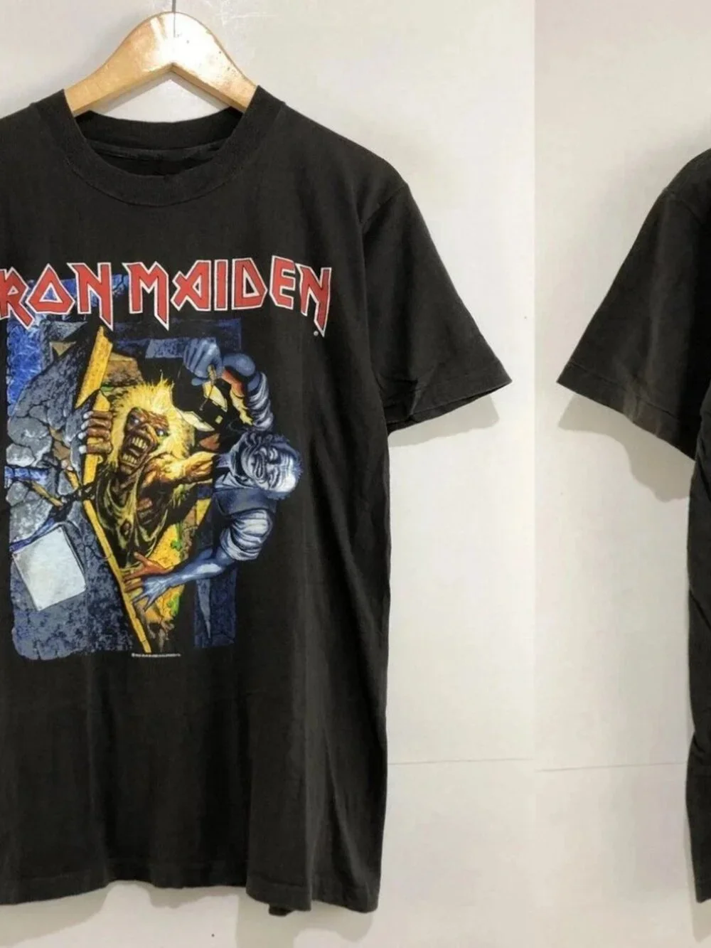 1990 1Iron Maiden Concert Tour No Prayer for the Dying T-Shirt